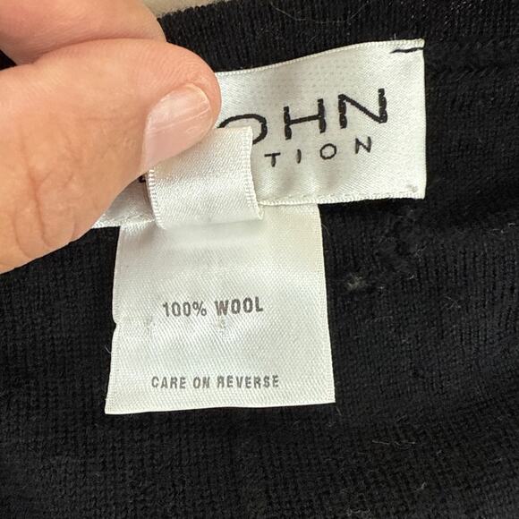 St. John Collection Butterfly Wing Open Cardigan 100% Wool One Size Fits All - Picture 4 of 10